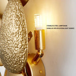 applique murale or grains riz moderne ampoule G9 élégante éclairage chambre vis