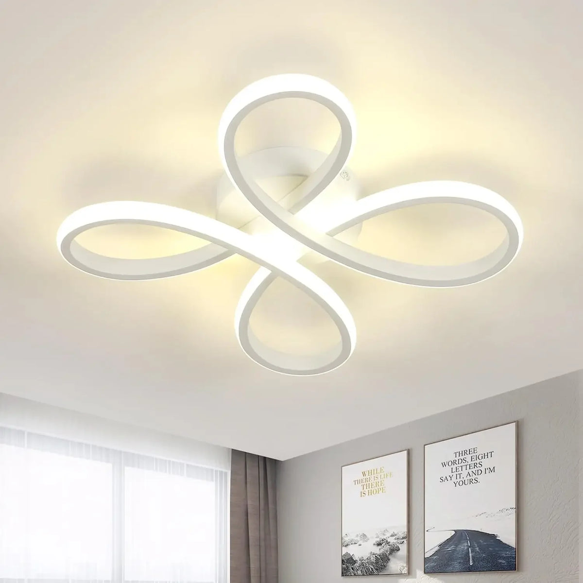 plafonnier led moderne blanc minimaliste murale éclairage quotidien chambre couloir étude salle manger