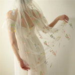 voile mariée blanc fleurs colorées transparent classique romantique erotique erotique erotique erotique salopes salopes
