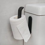 porte serviettes toilette adhésifs moderne minimaliste noir blanc texture mat opacité