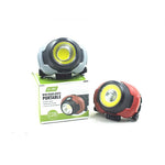 lampe frontale led gris rouge camping hiking fishing certifiée ccc ul vde cqc lisse