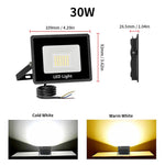 projecteur led moderne 220v 100w 200w 300w noir bras articulé extérieur ip67