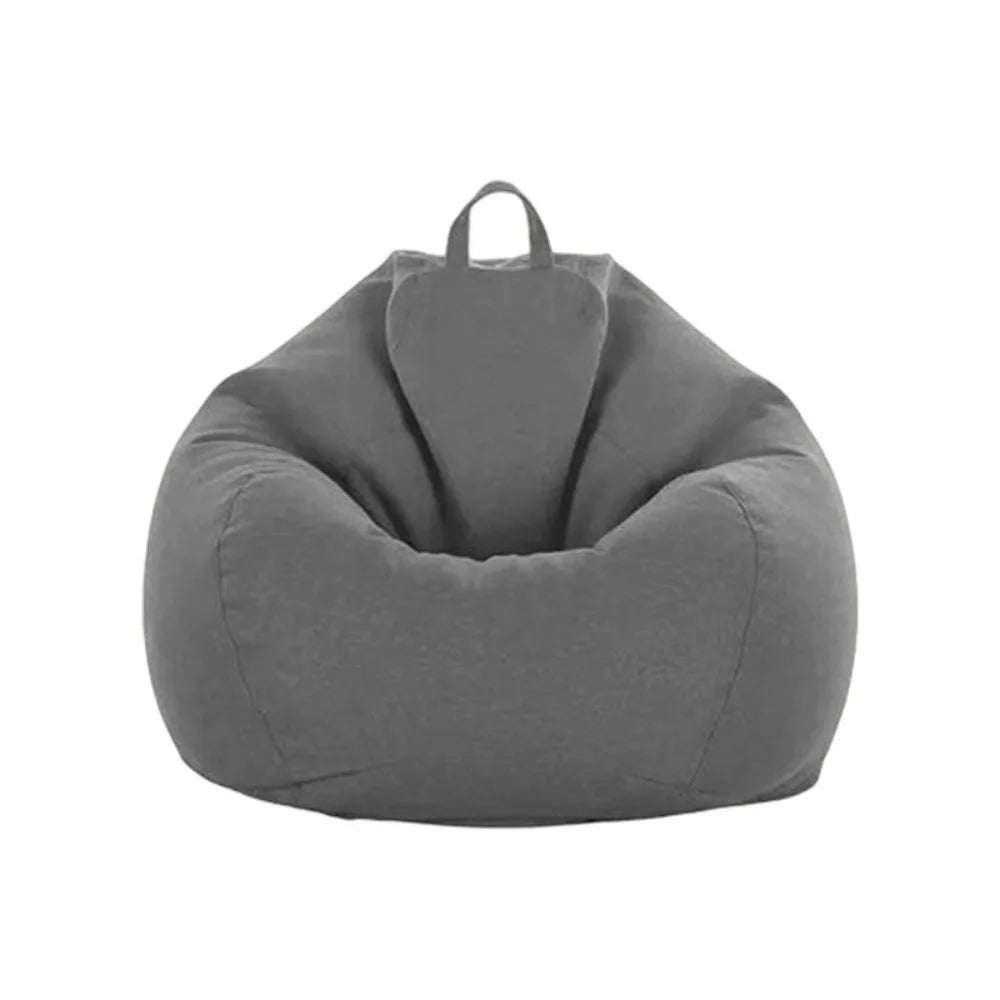 Sac main moderne rose clair gris beige doux uni coton 80cm 90cm