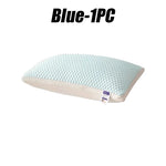 oreiller pentagramme bleu clair moderne texture géométrique polyester microfibre respirant adultes étudiants couverture nocturne