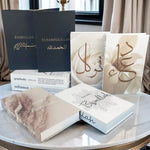 Boîte de rangement livre décoratif islamique Kaaba vue de face