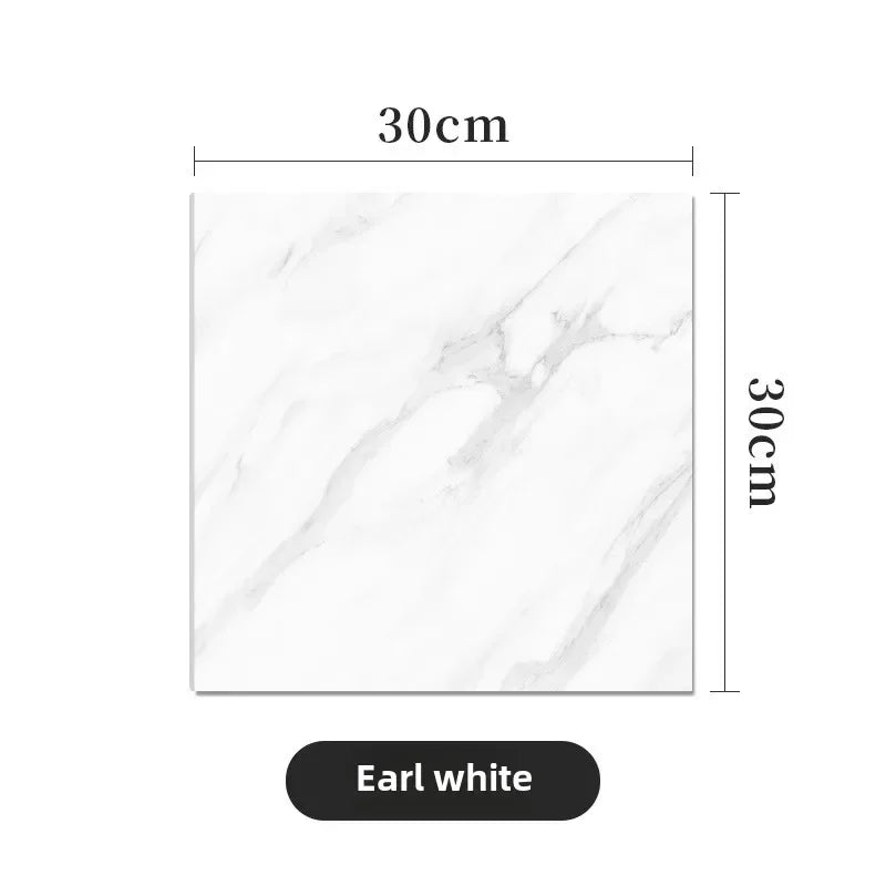 panneaux decoratifs marbre gris blanc adhesifs sol mur modernes pack 10 pieces