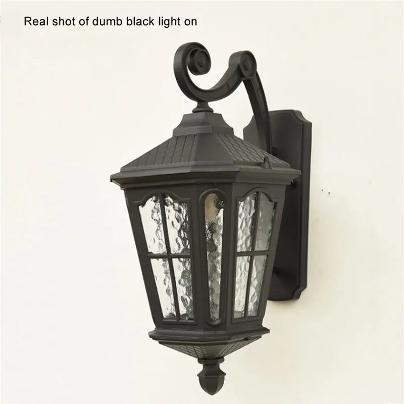 lampe murale vintage aluminium noir doré verre semiopaque éclairage quotidien interrupteur bouton