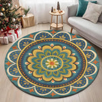 tapis moderne géométrique noir marron beige antidérapant intérieur extérieur 40x40 80x80 120x120 cm