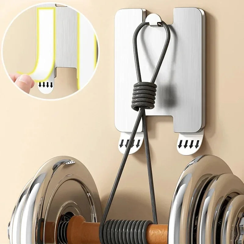 clips fixation cadres blanc beige modernes adhésifs solides étanches multiples utilisation