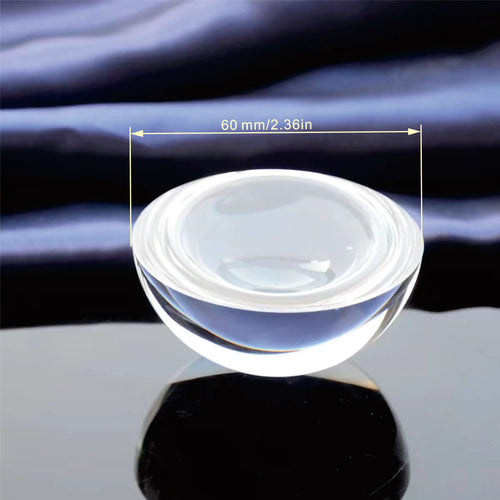 presse papier verre transparent sphère 3d décoration maison ornements argentés nouveau año