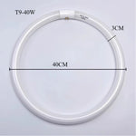 tube lumière circulaire blanc moderne 22w t5 18.2cm efficace eye caring