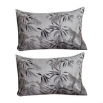 parure lit drap housse taies d'oreiller motif fleurs moderne élégant
