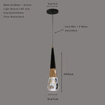 suspension lumineuse moderne élégante noir doré transparent câble ajustable led 90 260v 249 2000lm