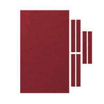 tapis billard uni vert rouge bleu clips réutilisable classique maison fête