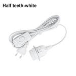 câble d'éclairage interrupteur moderne noir blanc 18m 35m opaques lisses