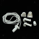 stores enrouleurs verticaux latte beige blanc chaîne blanche moderne clips boutons finition