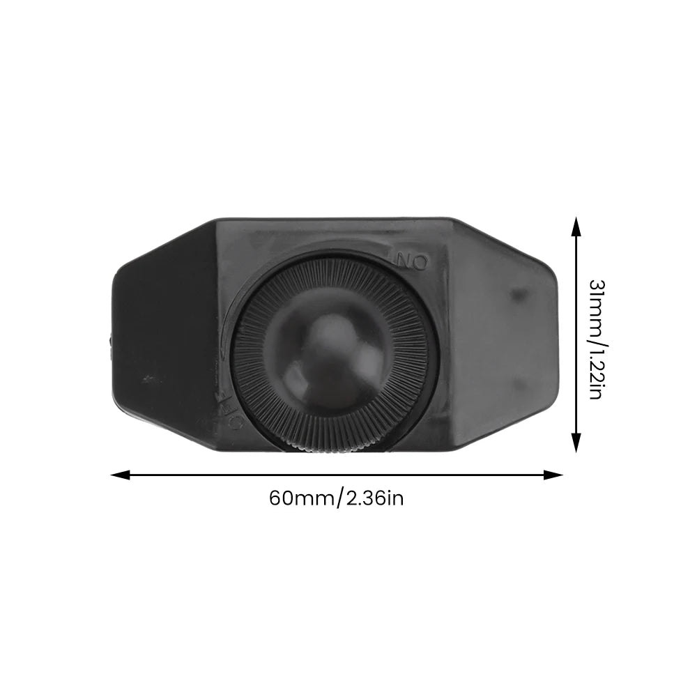 interrupteur rotatif réglable blanc noir adhésif moderne plaque montage bague fixations 60w 300w