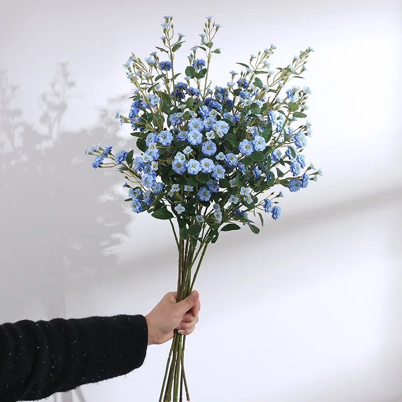 décoration maison bouquet fleurs artificielles couleurs variées moderne minimaliste valentin mariage anniversaire