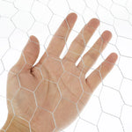 filet clôture aviary argenté maille hexagonale classiquemètre large métal opacitépaquemètre quarante deuxmètre dixmètre