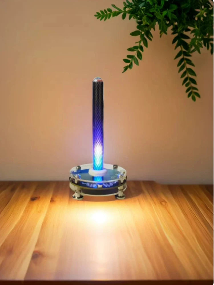 lampe led arbre colorées moderne anniversaire rayures graphiques usb