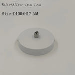 disques suspension or noir argent rose modernes vis tige fixation plaque fixation