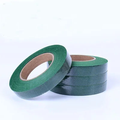 ruban adhésif vert uni mariage anniversaire décoration événement cadeau artisanal fleuri nylon 30mètres