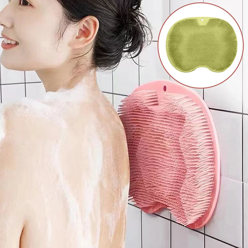 brosse bain rose moderne poils eyelets douche exfoliation brosses ventouse soins corps bristles hygiène
