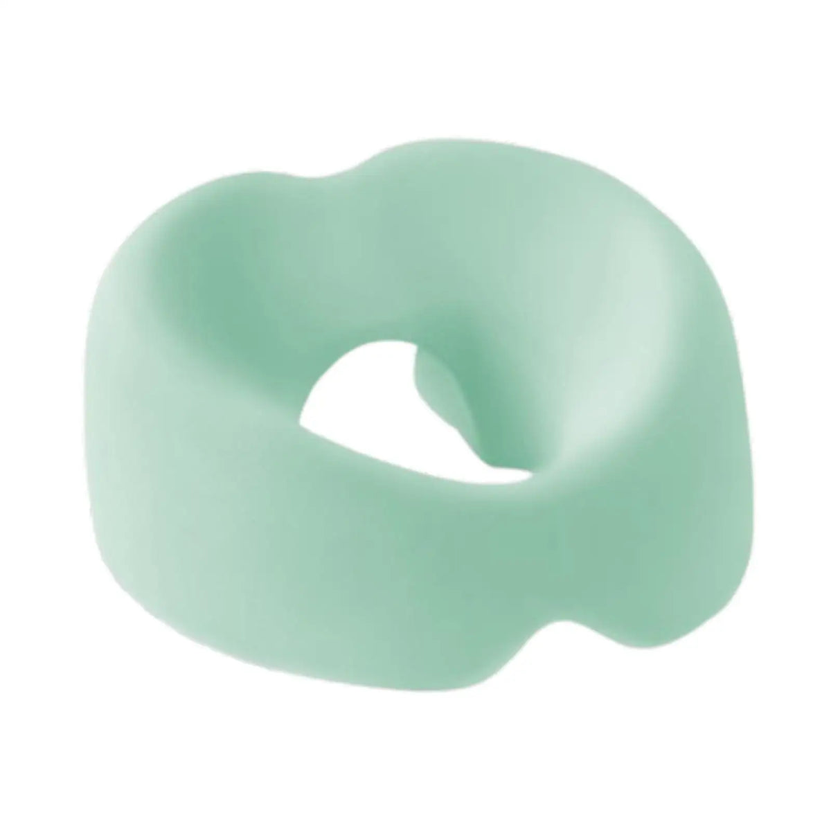 coussin soutien sommeil mousse polyester massage face down confort salon gris tissu uni ergonomie