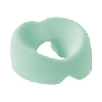 coussin soutien sommeil mousse polyester massage face down confort salon gris tissu uni ergonomie