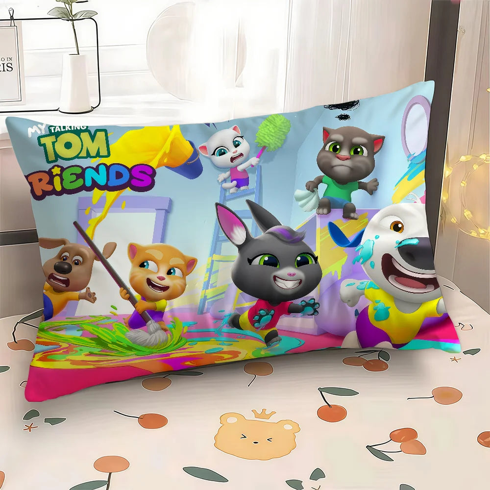 coussin double face moderne motif animaux cartoon multicolore 100 polyester opaques 30x50cm 40x60cm 48x74cm
