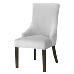housse chaise velours gris moderne adhésive polyeste protection événementière banquet mariage