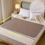 protège matelas gris clair moderne texture géométrique nylon lavable 80x120cm incontinence adultes chiens