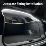 éclairage led coffre voiture adhésif blanc moderne longueur 4m lumière blanche contemporain auto accessoire