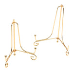 supports photo ornementaux métal doré élégants décoration rangement vaisselle 10cm 12cm 15cm