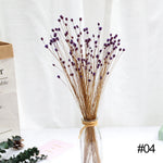 ornements photographie bouquets artificiels couleurs vives naturel rustique fixations ruban jute fond photo