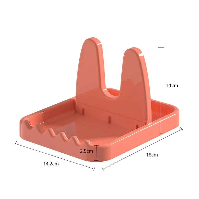 porte couvercle pliable adhésif moderne couleurs multiples cuillère spatule couteau fourchette cuisine