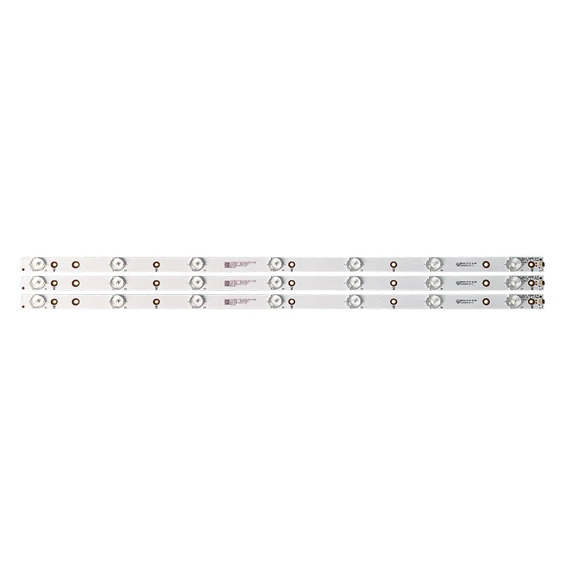 barres lumineuses led blanc surface lisse points réguliers métalliques moderne minimaliste