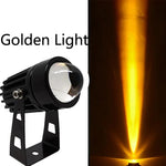 projecteur led extérieur moderne 12w 9w 5w rgb télécommande ip65 clips noir