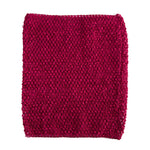 serviette crochet fait main motif rayures horizontales artisanale décoration maison enfant
