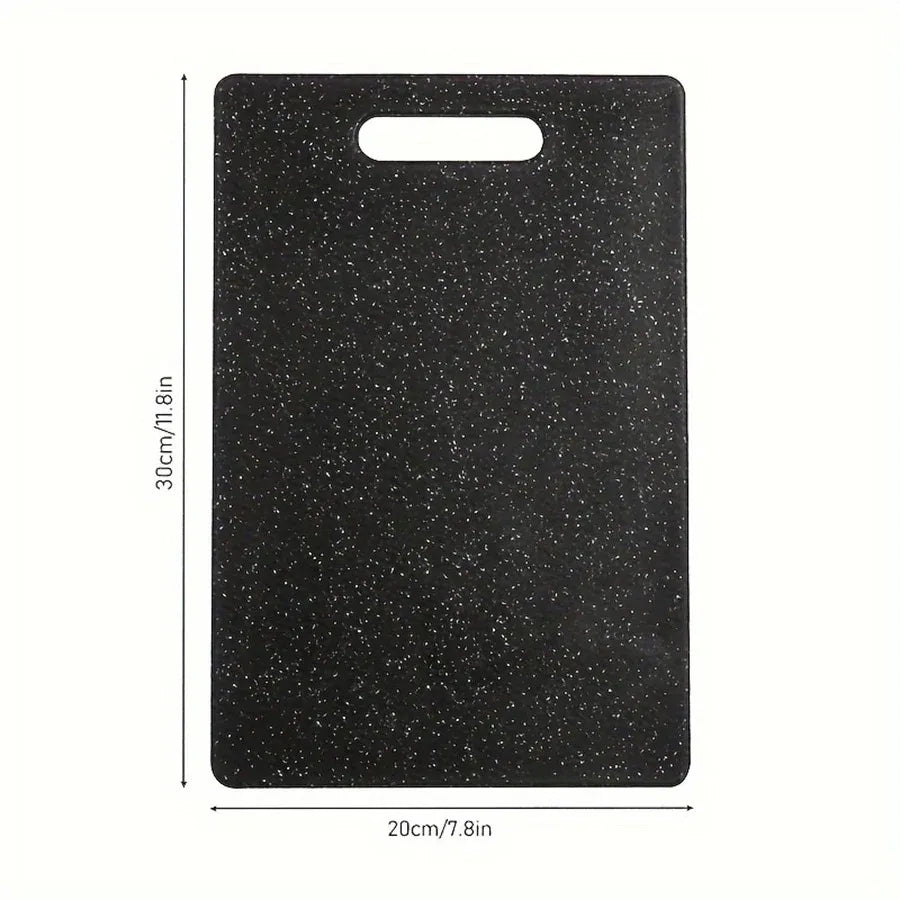 planches découper blocs hachage noir granulé moderne poignée intégrée compatible lave vaisselle