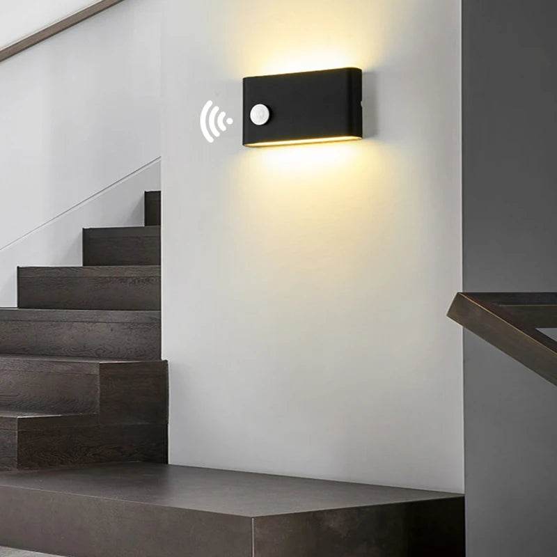 lampe murale moderne led noir autonome induction 2492000lm 110240v aluminium hydrofuge