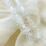 rubans décoratifs dentelle florale noir rose blanc coton polyester vintage shabby chicUsageId1 YardUsageId