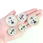 plaque led circulaire diodes blanc modernes technologie 28mm 35mm 40mm 44mm 48mm