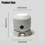 projecteur led rotatif gris moderne adhésif câble usb ambiance chambre fête