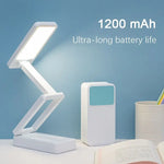 lampe pliable moderne blanc sans ombre batterie rechargeable led ab
