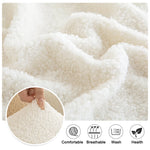 housse canapé velours doux beige clair moderne confortable peluche épaisse extensible elastic lavable machine