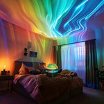 projecteur led multicolore effet néon modes télécommande veilleuse chambre festivités éclairage moderne technologie