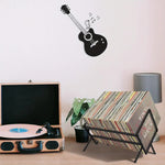 rangement vinyles support metal industriel moderne multi niveaux grande capacité chambre salon