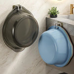 supports muraux acier inoxydable moderne multiple utilisation adhésif fixations bols couverts rangement salle bains
