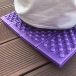 coussin massage imperméable amovible lavable rouge bleu vert violet orange moderne portable pliable camping